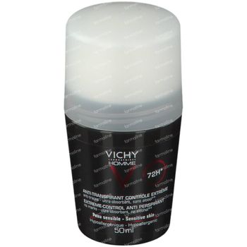 Vichy Homme Deodorant Anti-Transpiratie 72h 50 ml roller