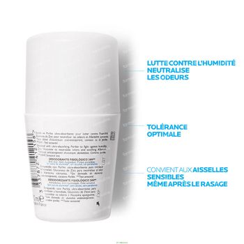 La Roche-Posay Fysiologisch Deodorant 24h Roll-On 50 ml