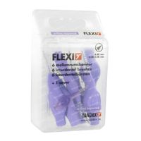 Flexi Interdentale Borstel Purple Extra Fine Conisch 6 st
