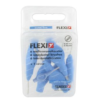 Flexi Interdentale Borstel Blue Extra Fine 6 st