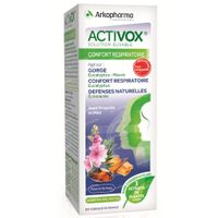 Activox Siroop Ademhalingscomfort 150 ml siroop