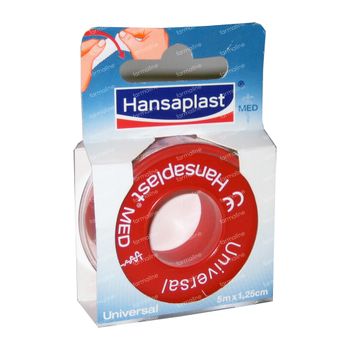 Hansaplast Med Sparadrap Emplâtre Classic 1.25cm x 5m 1 st