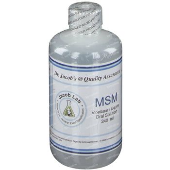 MSM Oral Solution 240 ml oplossing