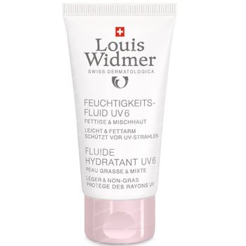 Louis Widmer Hydraterende Fluide SPF6 zonder Parfum 50 ml