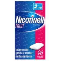 Nicotinell Fruit 2mg 96  chewing-gums