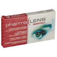 PharmaLens Lentilles (mois) (Dioptrie -5.75) 3 lentilles