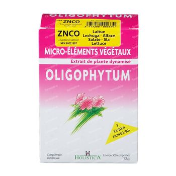 Oligophytum zn-ni-co Bioholistic 300 comprimés