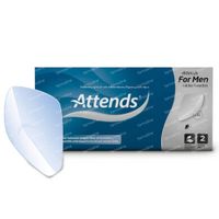 Attends® for Men Shield Niveau 2 Culottes d'Incontinence 16 pièces