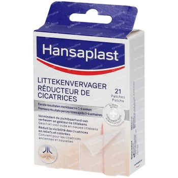 Hansaplast Med Reducteur Cicatrices 6,8x3,8cm 21 patch