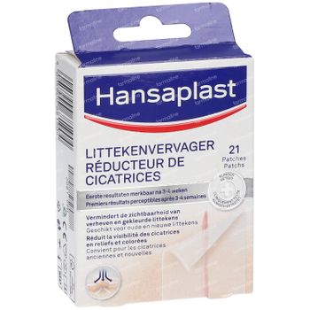 Hansaplast Med Reducteur Cicatrices 6,8x3,8cm 21 patch