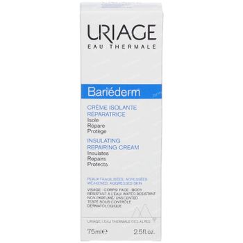 Uriage Bariéderm Crème Isolante Réparatrice 75 ml
