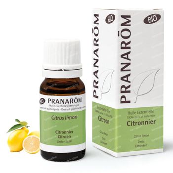 Pranarôm Essentiële Olie Citroen Bio 10 ml