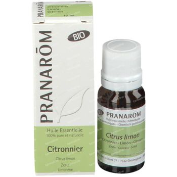 Pranarôm Essentiële Olie Citroen Bio 10 ml