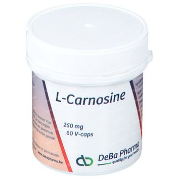 Deba L-Carnosine 250mg 60 capsules