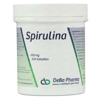 Deba Spiruline 500 mg 250 comprimés