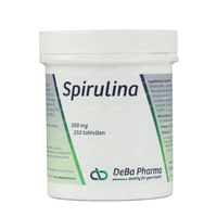 Deba Spirulina 500 mg 250 tabletten