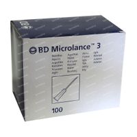 BD Microlance 3 Nadel 26g 0.45 x 16 mm Braun 100 st