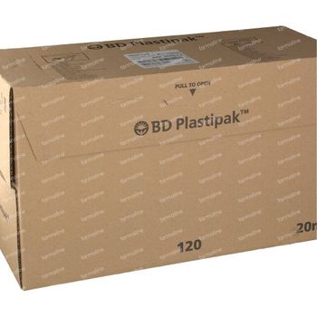 BD Plastipak Spuit Luer 20ml 120 st