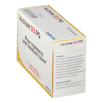 Pharmagenerix Calcium D3 PG 60 capsules