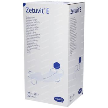 Hartmann Zetuvit E Stérile 10 x 20cm 413771 25 pièces