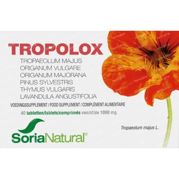 Soria Natural® Tropolox 40 comprimés