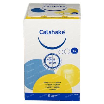 Calshake Banaan 7x87 g zakjes