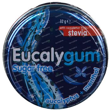 Eucalygum Gommetjes Zonder Suiker 35 g