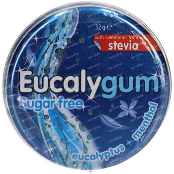 Eucalygum Gommetjes Zonder Suiker 35 g