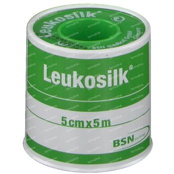 Leukosilk Kleefpleister 5cm x 5m 1 st