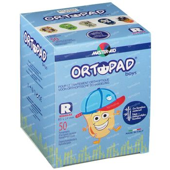 Ortopad Boys Regular Oogpleister 5+ Jaar 50 stuks