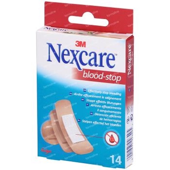 Nexcare Blood Stop Strips 3 Tailles Assortiment 14 st