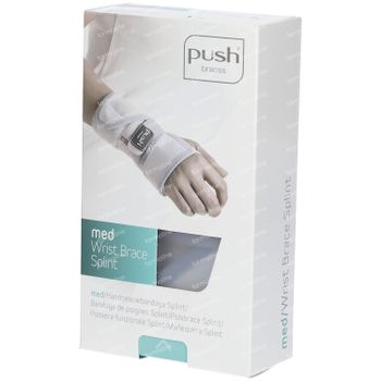 Push Med Bandage De Poignet Splint Gauche 17-19 Cm T3 1 st