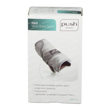 Push Med Bandage De Poignet Splint Droite 17-19cm T3 1 st
