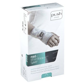 Push Med Bandage De Poignet Splint Droite 19-21cm T4 1 st