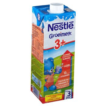 Nestlé  Lait De Croissance Liquide 3+ 1 l