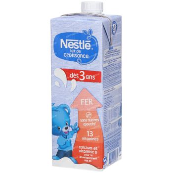 Nestlé  Lait De Croissance Liquide 3+ 1 l