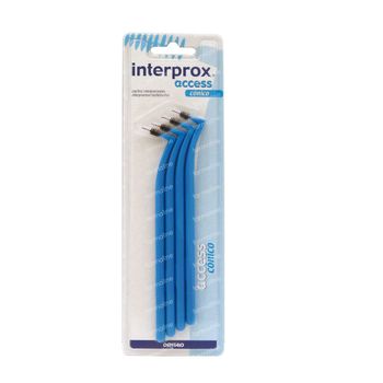 Interprox Access Brosse Interdentaire Conique Bleue 4 pièces