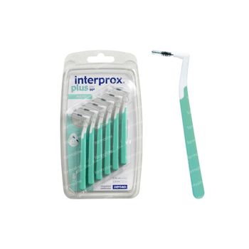 Interprox Plus 90° Micro Interdentale Borsteltjes Groen 6 st