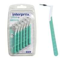 Interprox Plus 90° Micro Interdentale Borsteltjes Groen 6 st