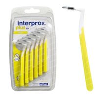 Interprox Plus 90° Mini Interdental Brushes Yellow 6 st