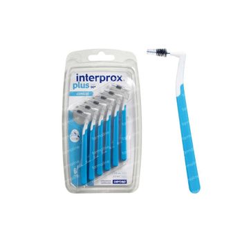 Interprox Plus 90° Conical Brosses Interdentaires Bleu 6 pièces