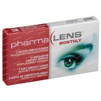 PharmaLens Lentilles (mois) (Dioptrie -12.00) 3 lentilles