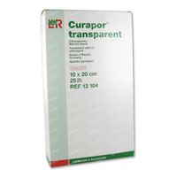 Curapor Transparent Sterile 10 x 20Cm 25 st