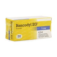 Bisacodyl EG 5mg 40 tabletten
