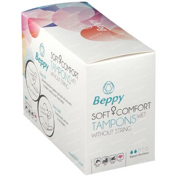 Beppy Soft Comfort Tampons Wet 8 pièces