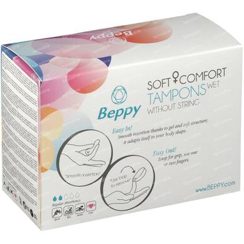 Beppy Soft Comfort Tampons Wet 8 pièces