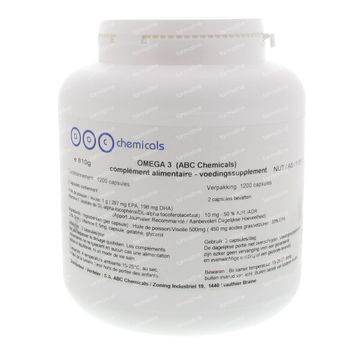 Omega 3 Abc 500 Mg 1200 capsules