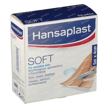 Hansaplast Soft Pans Individ. 5m x 4cm 1 st