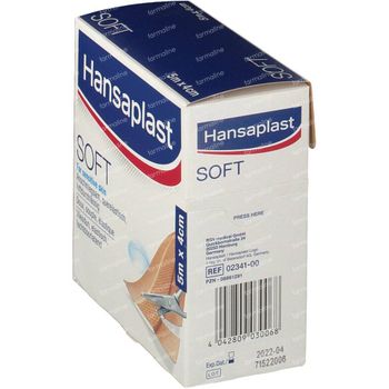 Hansaplast Soft Pans Individ. 5m x 4cm 1 st