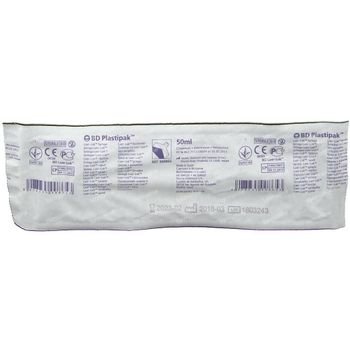 BD Plastipak Spuit Zonder Naald Luer-Lok 50-60ml 1 st